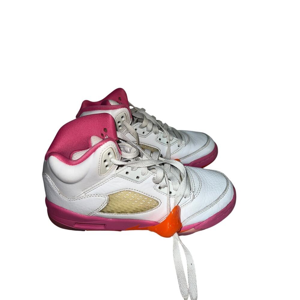 Nike Air Jordan 5 Retro GS Pinksicle SZ 4Y